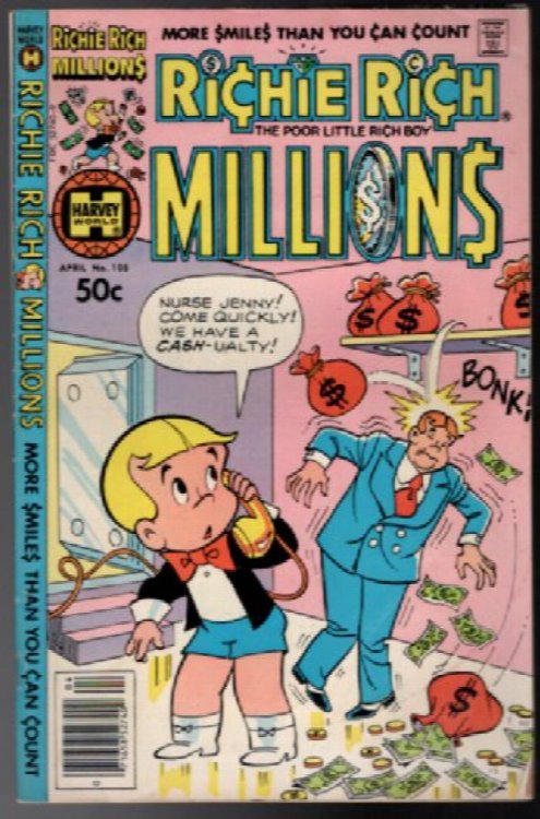 RICHIE RICH MILLIONS (1961 Series) #105 Very Fine Comics Book