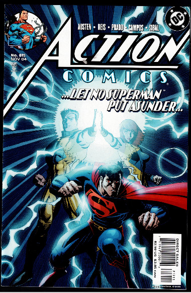 Action Comics 819 VF+ Art Adams cover DC Comics 2004