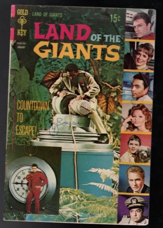 Land of the Giants TV Series Comic Book #2 Gold Key 1969