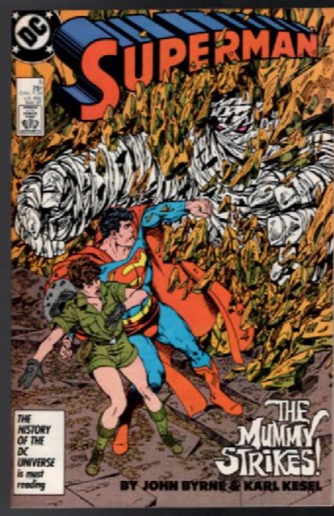 DC Copper Age Superman 5 1987 Byrne Art ,