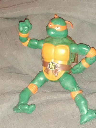 Teenage Mutant Ninja Turtles Classic Collection Action Figure - Michelangelo ,loose.