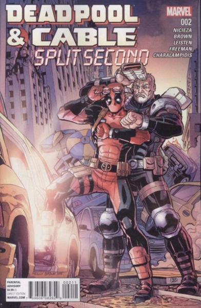 DEADPOOL & CABLE: SPLIT SECOND #1-#3 2016 MINI-SERIES MARVEL