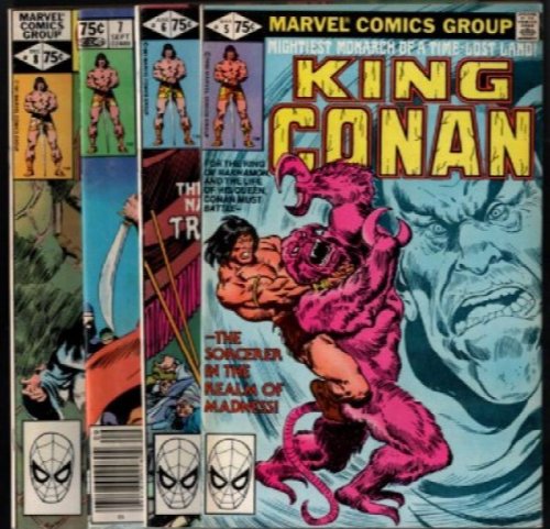 King Conan #5 thru #10