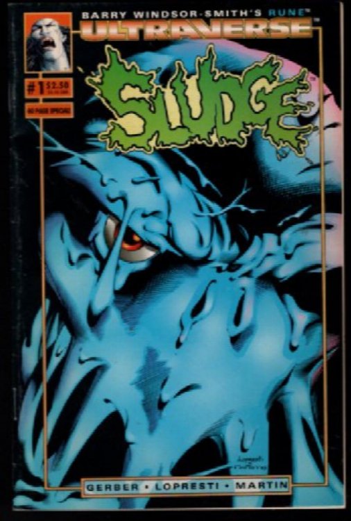 SLUDGE #1 (1993) 1st Issue! Ultraverse Comics