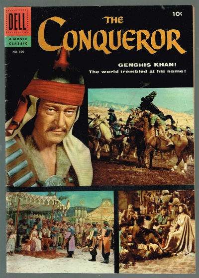 The Conqueror Four Color Comic Book #690, Dell 1956 VF+