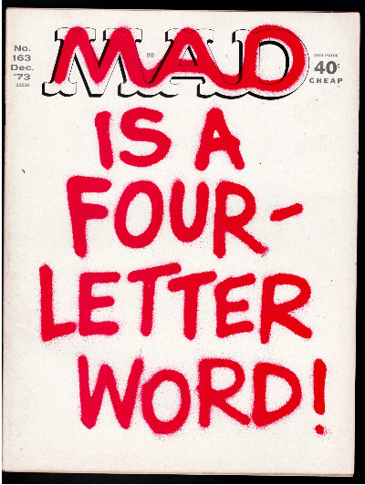 MAD Magazine #163 1973 Summer of '42 parody Union strike busters