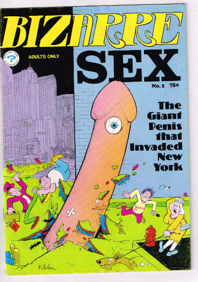 BIZARRE SEX #1D 1977 VOLUME 1 KITCHEN SINK