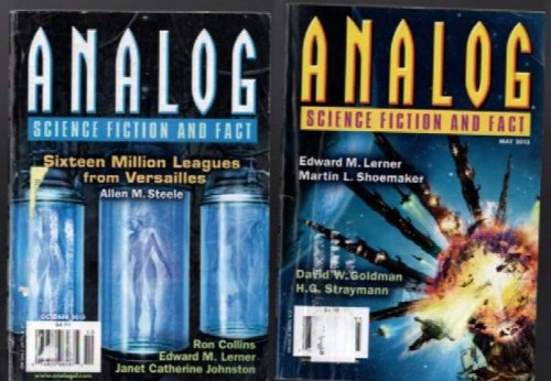Analog 2013 2 issues; May,July/August,October