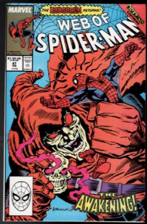 Web of Spider-Man #47 Direct Edition (1989)