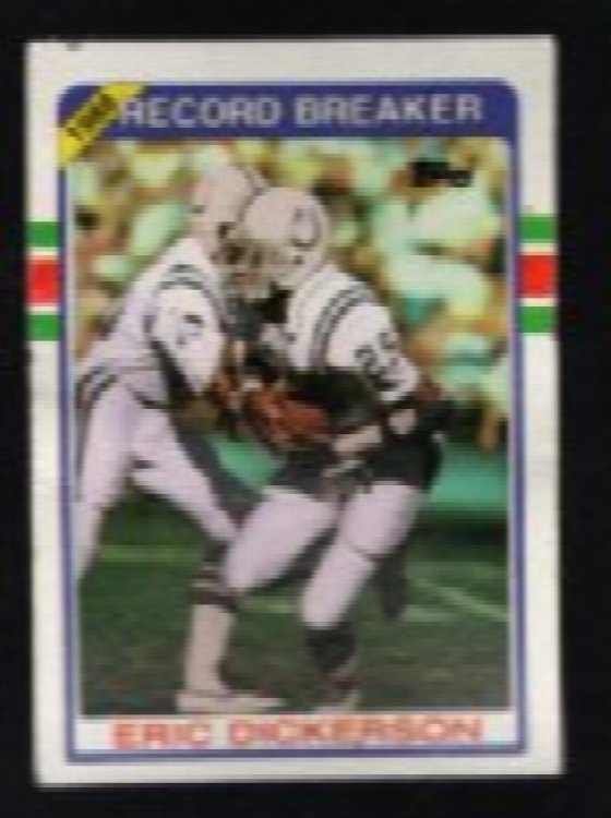 1988 Topps Eric Dickerson Indianapolis Colts #3