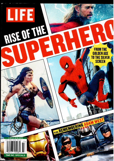 Life Rise Of The Superhero Life Magazine Special Comics On The Big Screen