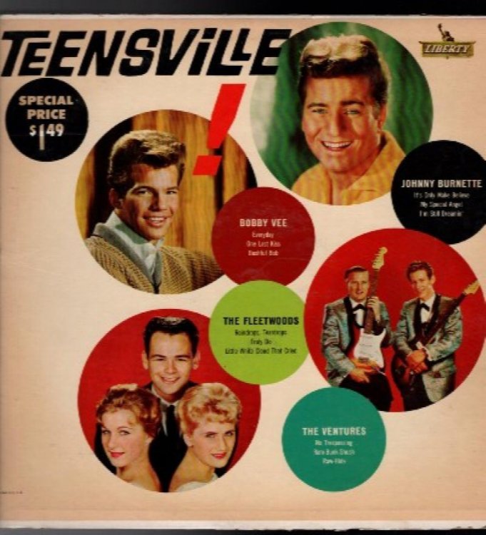 Bobby Vee, Johnny Burnette, The Fleetwoods, The Ventures:Teensville!