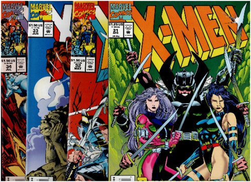 X-Men #31 thru #34