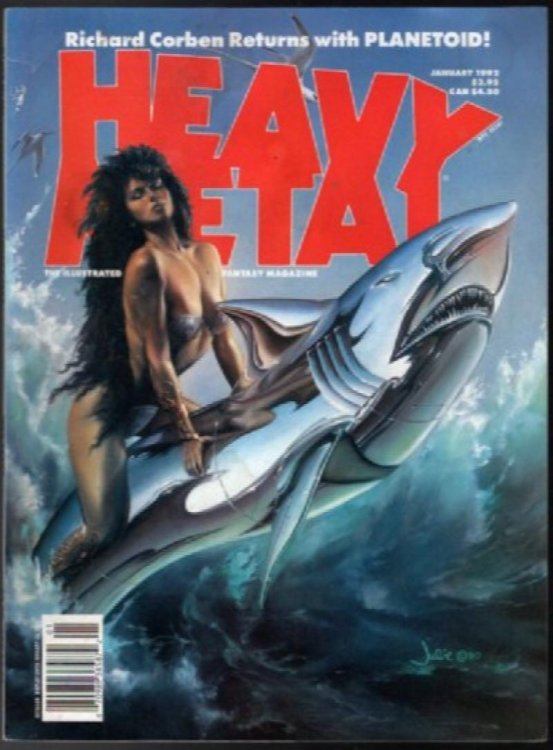 Heavy Metal Magazine: January (1992)