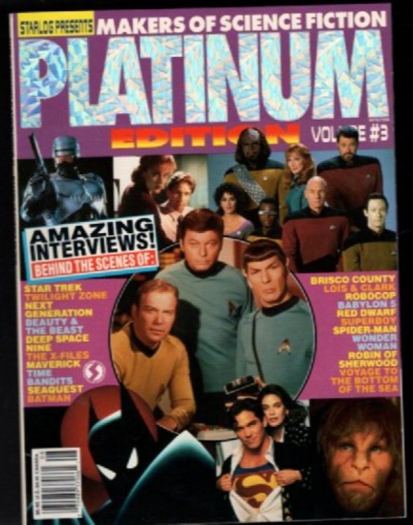 Starlog Presents Makers of Science Fiction Platinum Edition Volume #3