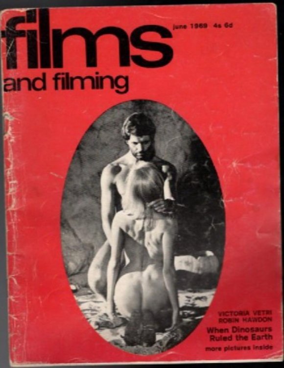 FILMS AND FILMING June 1969 Richard Attenborough, When Dinosaurs Ruled The Earth