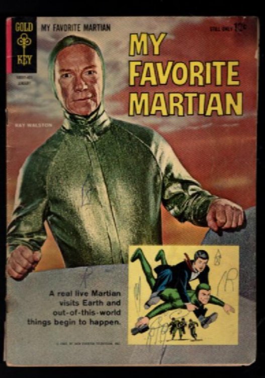 My Favorite Martian #1 (1964) Photo Cover! RAY WALSTON!