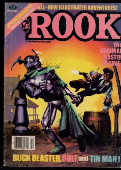 THE ROOK #1 ( Warren) - Great sci fi action comic mag