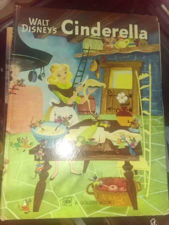 Walt Disney's Cinderella Hardcover 1950 by jane werner (Author)