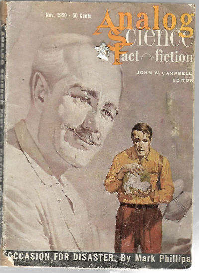 Analog Science Fact & Fiction, Vol. LXVI No. 3 (November 1960) Paperback 1960 by Mark Phillips (Author), Black & White Illus (Illustrator)