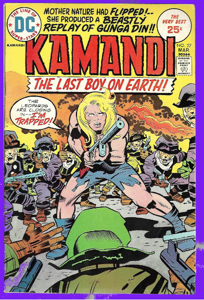 Kamandi 5 issues #27 thru #31