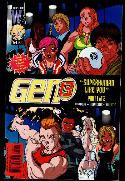 Gen 13 #64 and #65 Wildstorm Comic Book 2001 1st Edition Bagged Boarded - 