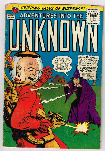 Adventures into the Unknown No.107