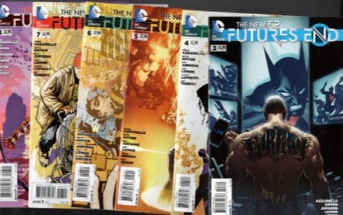 The New 52 Futures End #1 ,#2 ,#4,#5 ,#7 and #9