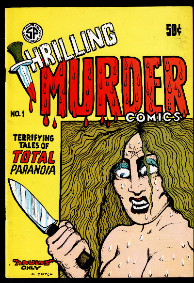 Thrilling Murder Comics #1 [San Francisco Comic Book Company] First Print