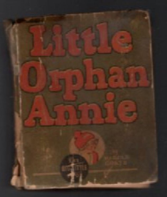Vintage 1935 LITTLE ORPHAN ANNIE & Punjab The Wizard #1162 Big Little Book