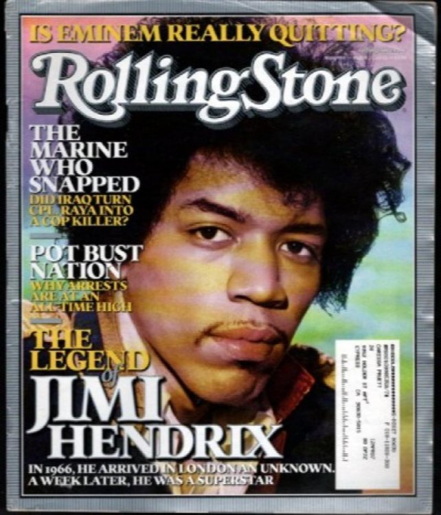 ROLLING STONE MAGAZINE #980 Jimi Hendrix Aug 11 2005