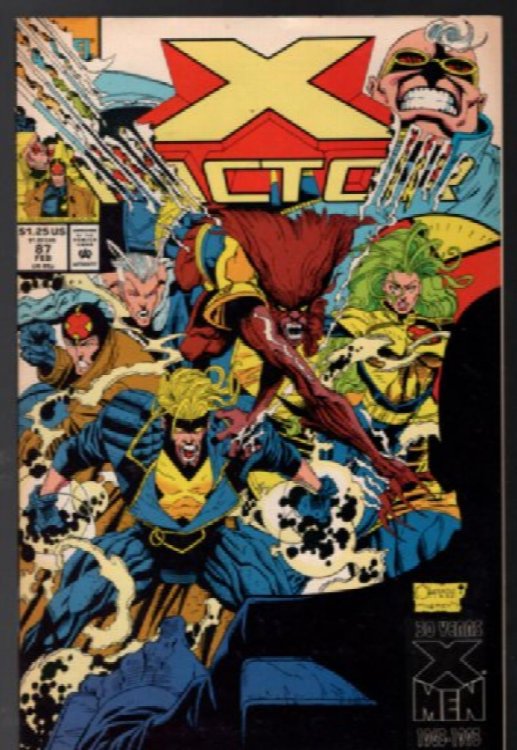 X-Factor #87 Direct Edition (1993)