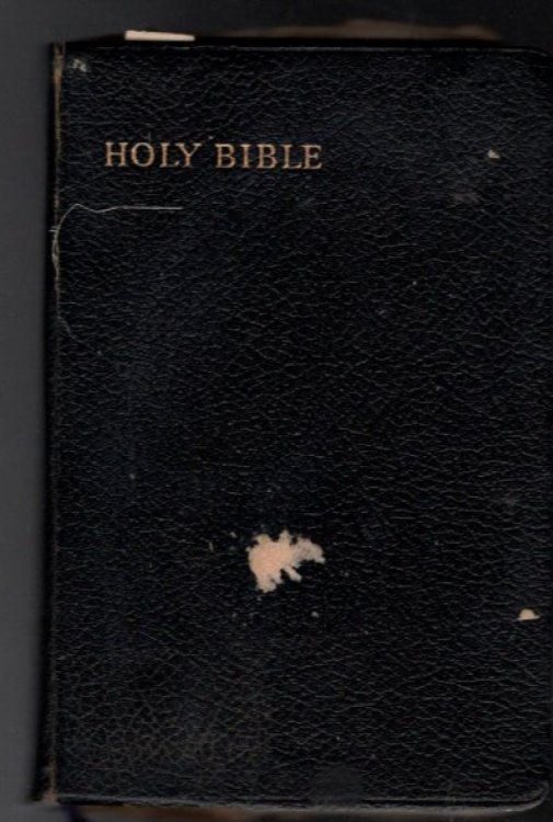 Vintage FauxLeather 1955 Holy Bible King James Version