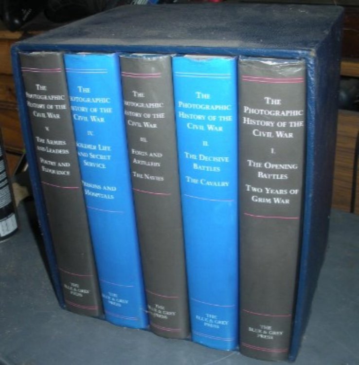 The Photographic History of the Civil War in 5 Volumes Hardcover January 1, 1987
