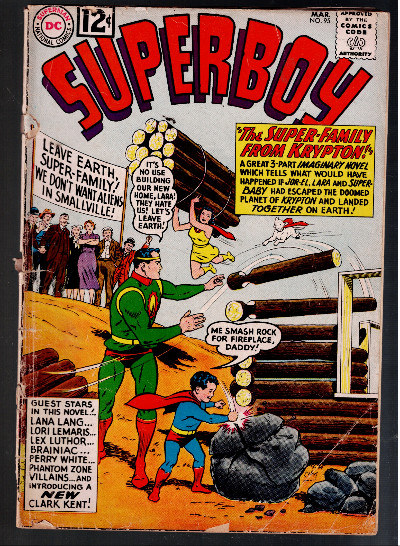Superboy #95 DC Comics 1962 