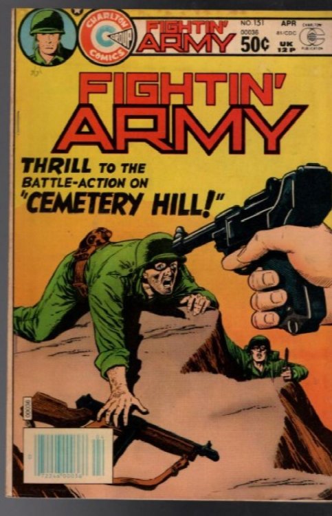 Fightin Army #151 April 1981 Charlton Comics