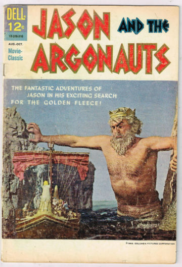 JASON AND THE ARGONAUTS (MOVIE CLASSIC) #1 1963 ONE-SHOT DELL