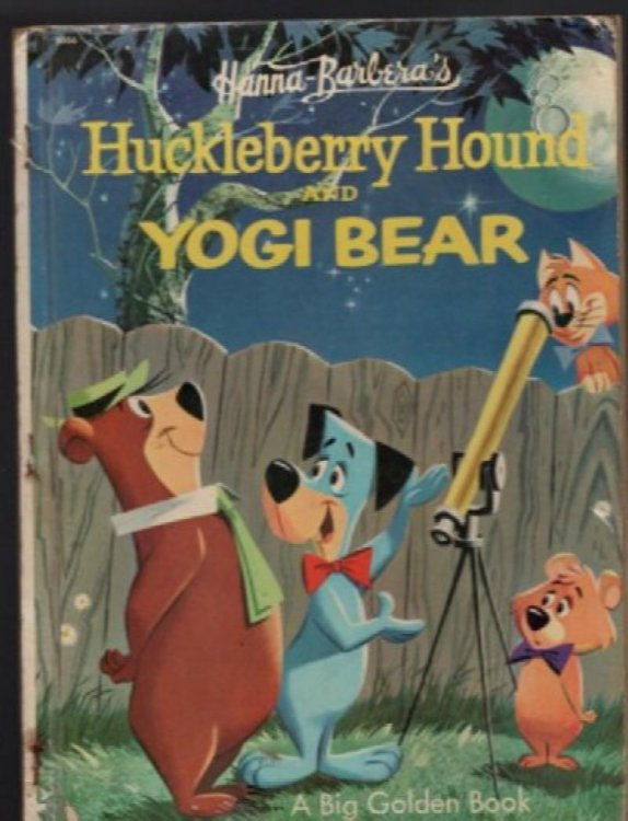 HANNA-BARBERA'S HUCKLEBERRY HOUND AND YOGI BEAR Hardcover 1960 by S. Quentin Hyatt (Author)