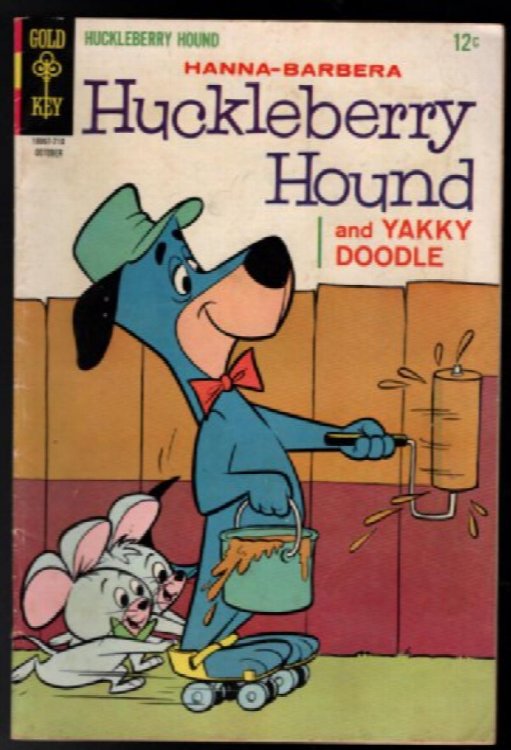 HUCKLEBERRY HOUND #31 Oct 1967 Vintage Hanna-Barbera COMIC BOOK Very Good