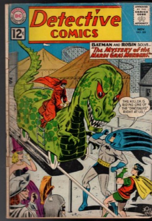 Detective Comics 309, 1962, Beautiful, Mystery of the Mardi Gras Murders