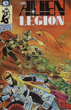 Alien Legion (1984 1st Series) #17 thru #20