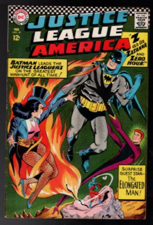 J1967 Justice League of America #51 DC