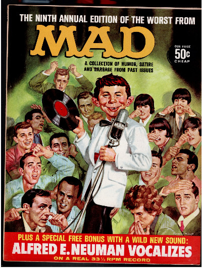 Mad Magazine The 9th Annual Edition Of The Worst From.1966 RARE FIND!!!!