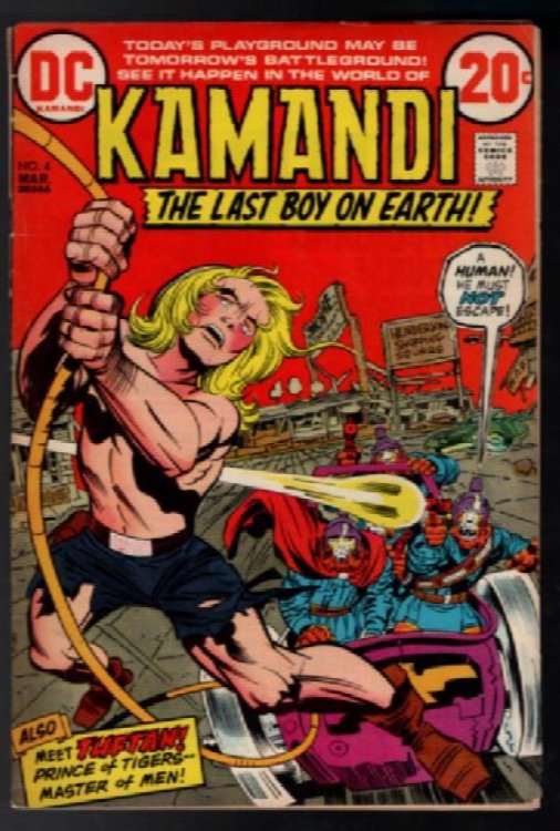 KAMANDI, THE LAST BOY ON EARTH #4 1973 VOLUME 1 DC