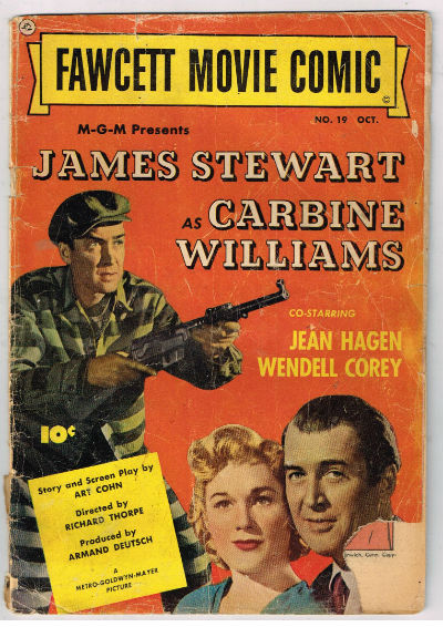 FAWCETT MOVIE COMIC #19 1952 VOLUME 1 FAWCETT PUBLICATIONS