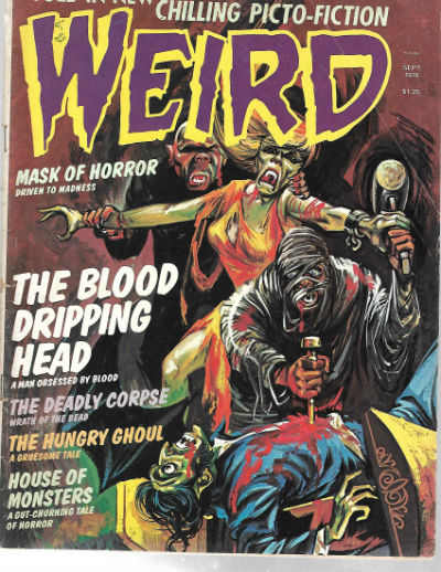 Weird:Told in new chilling Picto-vision;Sept.1976