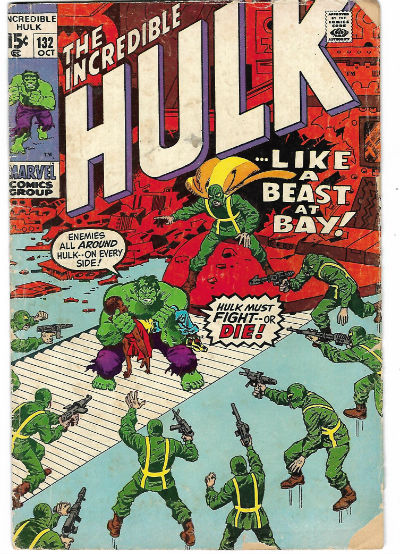 INCREDIBLE HULK, THE #132 1968-2011 VOLUME 2 MARVEL
