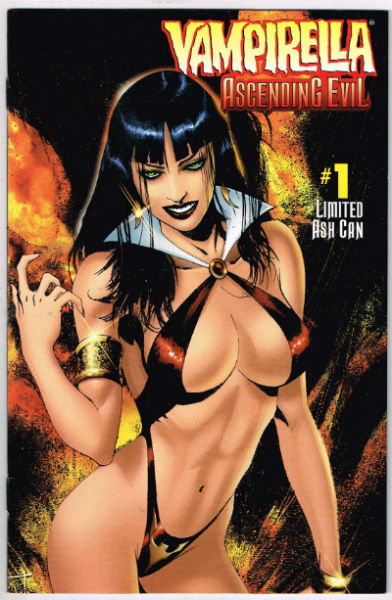 VAMPIRELLA ASHCAN: ASCENDING EVIL #1 1997 ONE-SHOT HARRIS