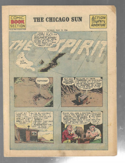 The Spirit:Comic book section,Chicago Sun,May 19,1946