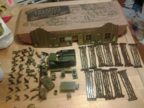 Marx Army Training Center in original box by Marx (1950s)